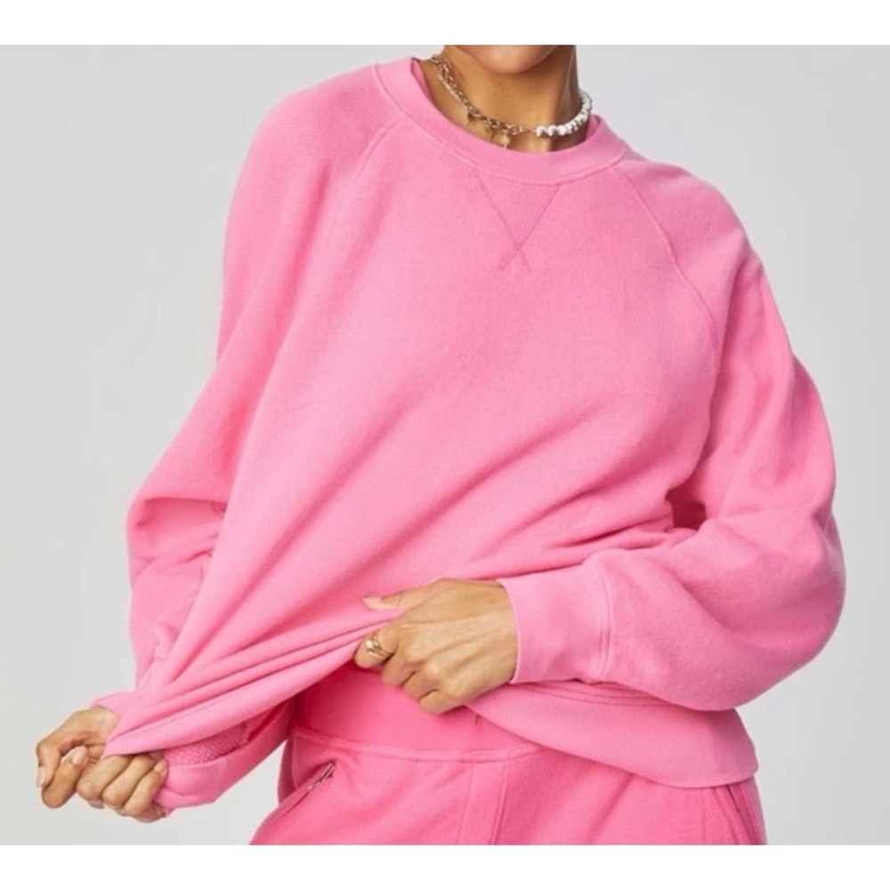 Sincerely Jules for Bandier Pink Sweatshirt - Picture 5 of 5